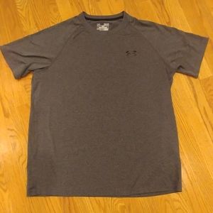 Under Armour Loose Fit Dri Fit Gray T-shirt Med